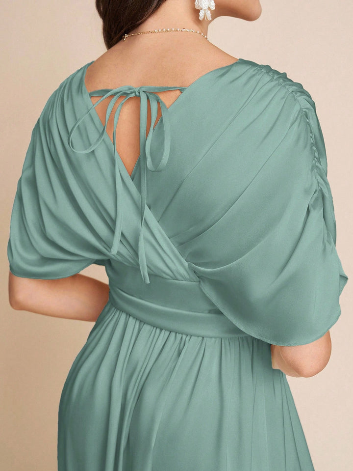Rochie maxi SHEIN, verde