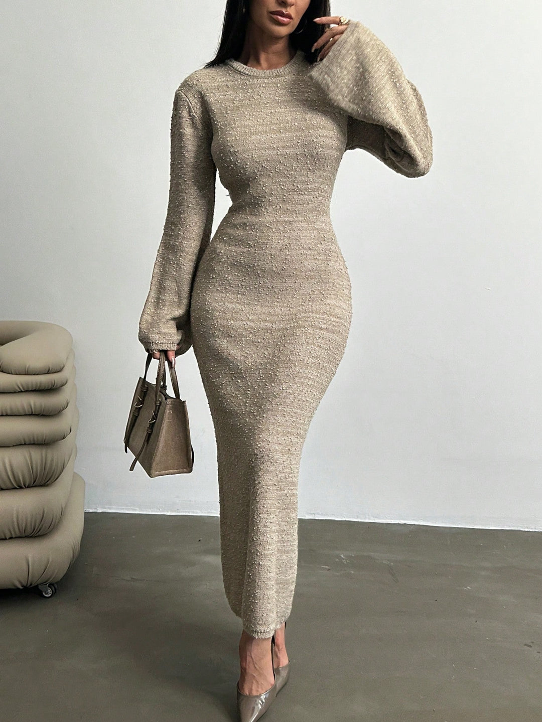 Rochie SHEIN, bej