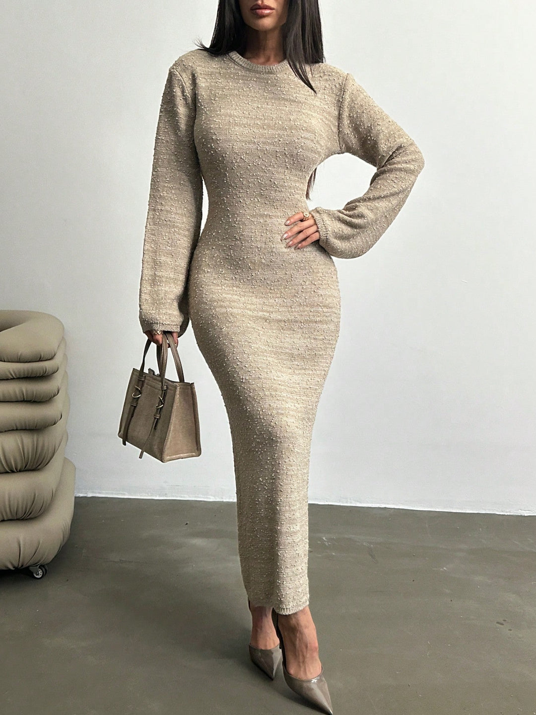 Rochie SHEIN, bej