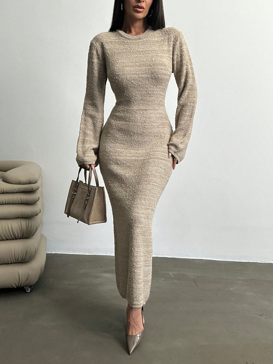 Rochie SHEIN, bej