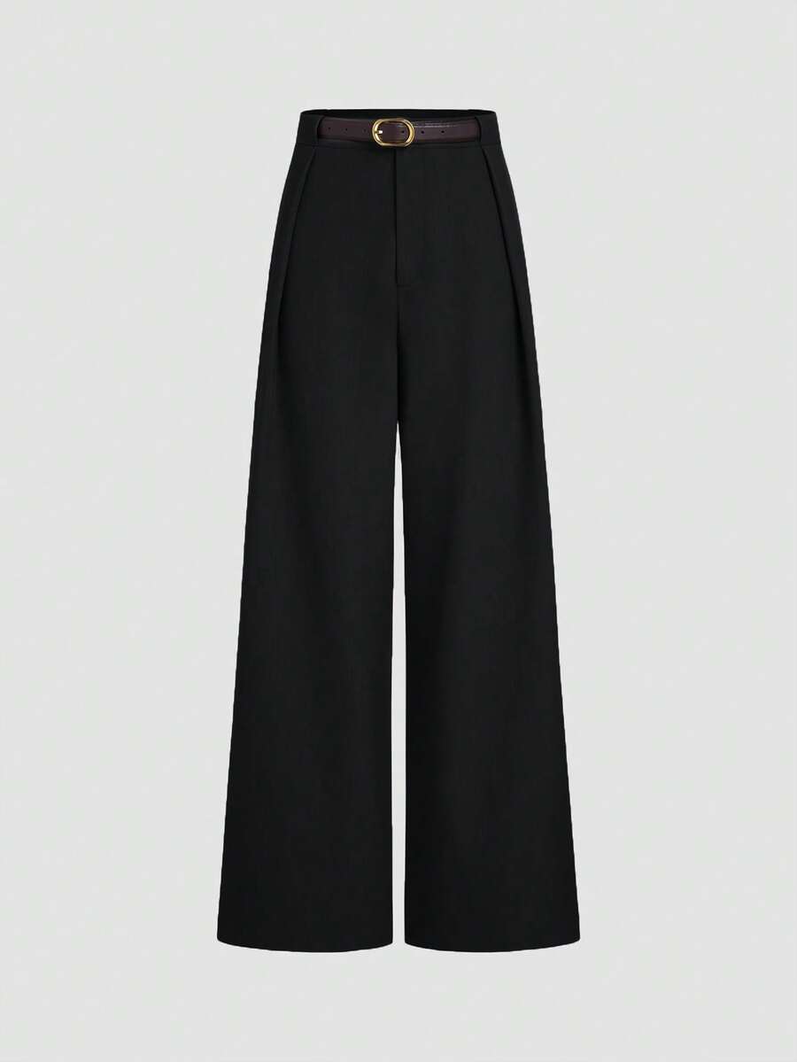 Pantaloni SHEIN, negru