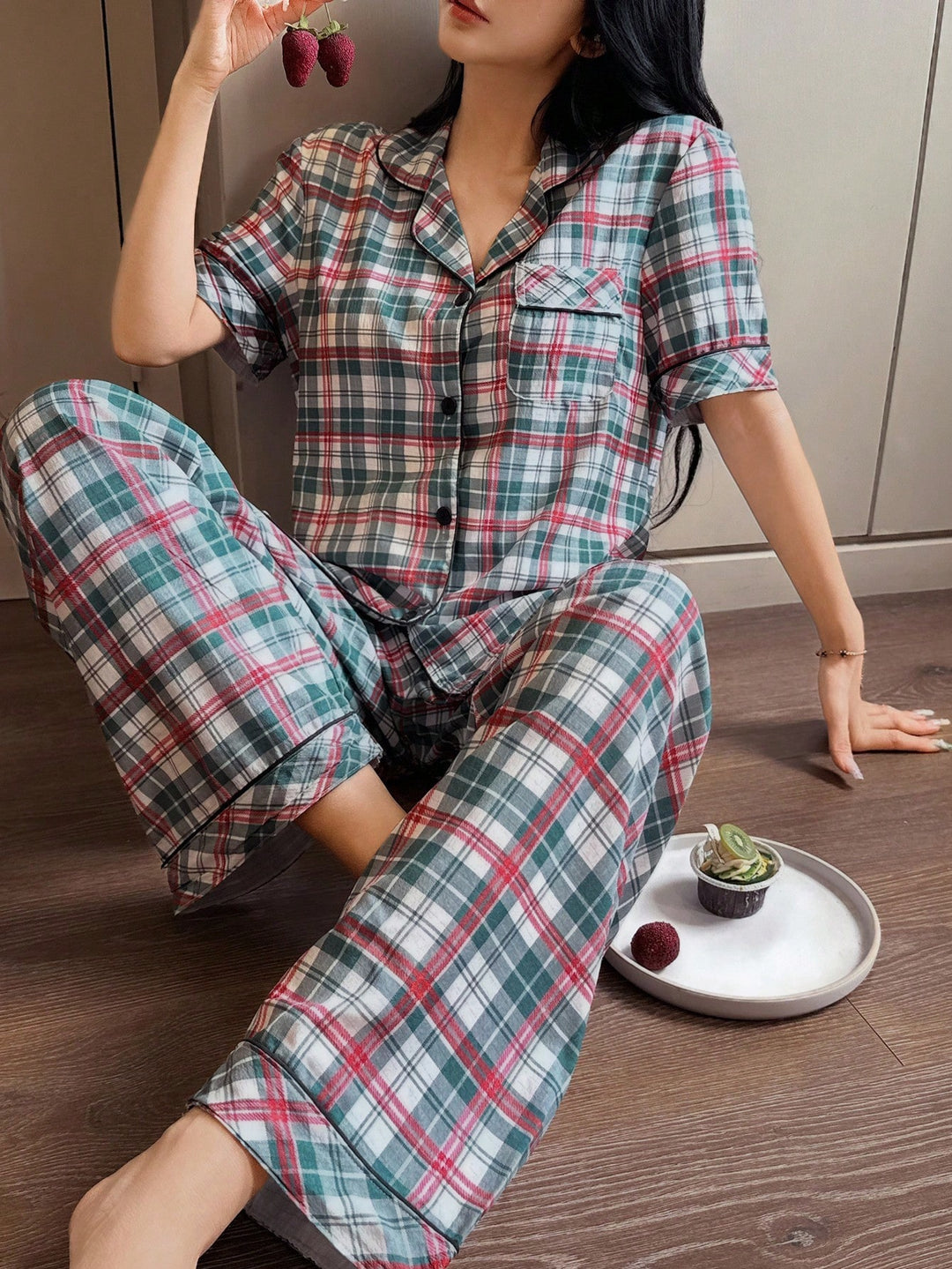 Pijama SHEIN, verde
