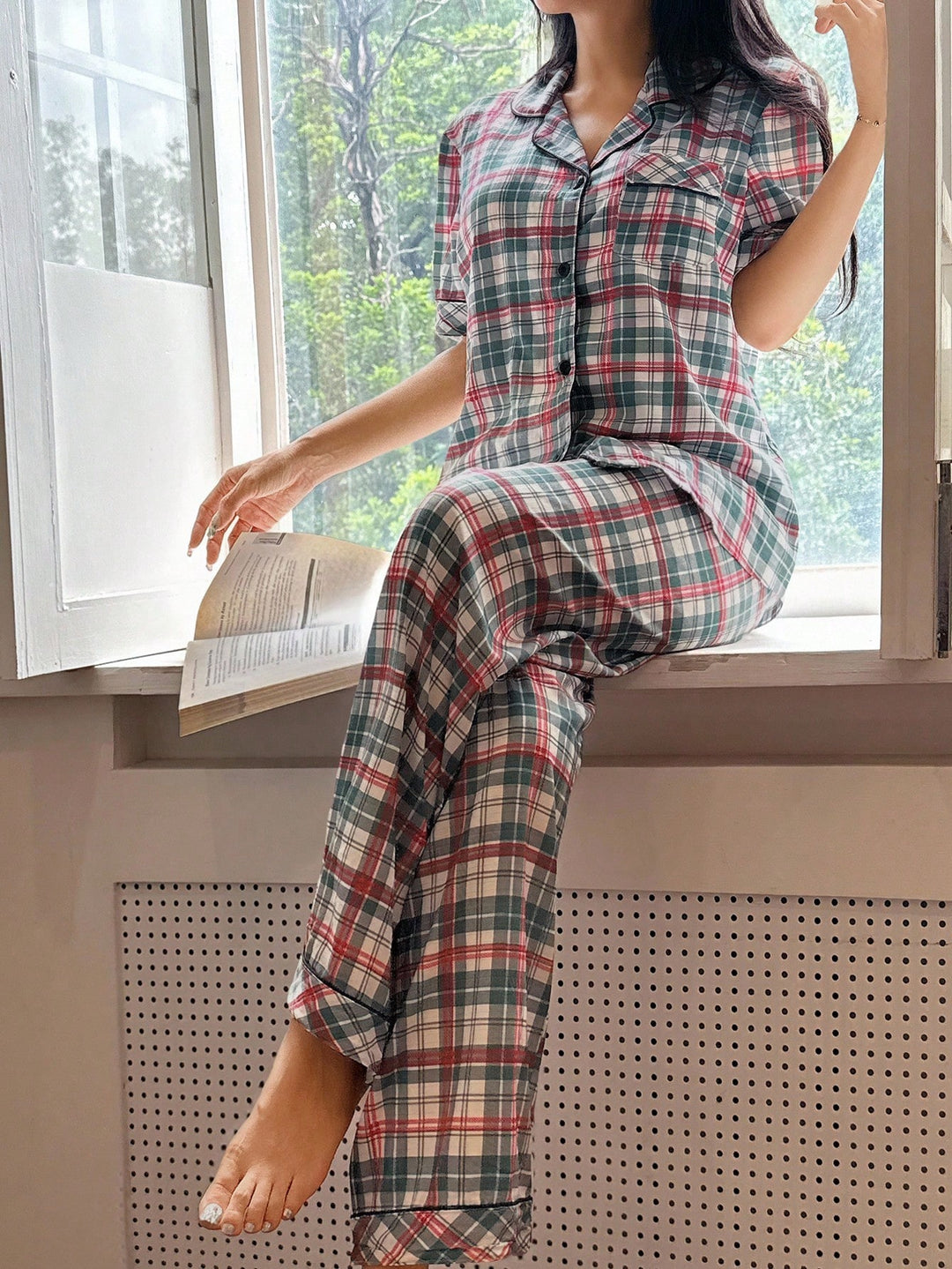 Pijama SHEIN, verde
