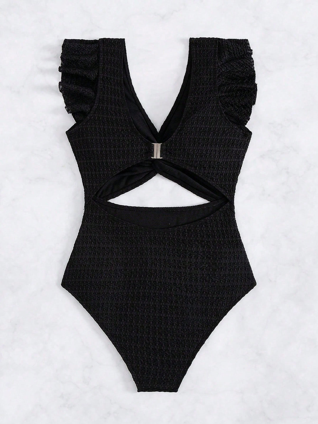 Costum de baie întreg SHEIN, negru