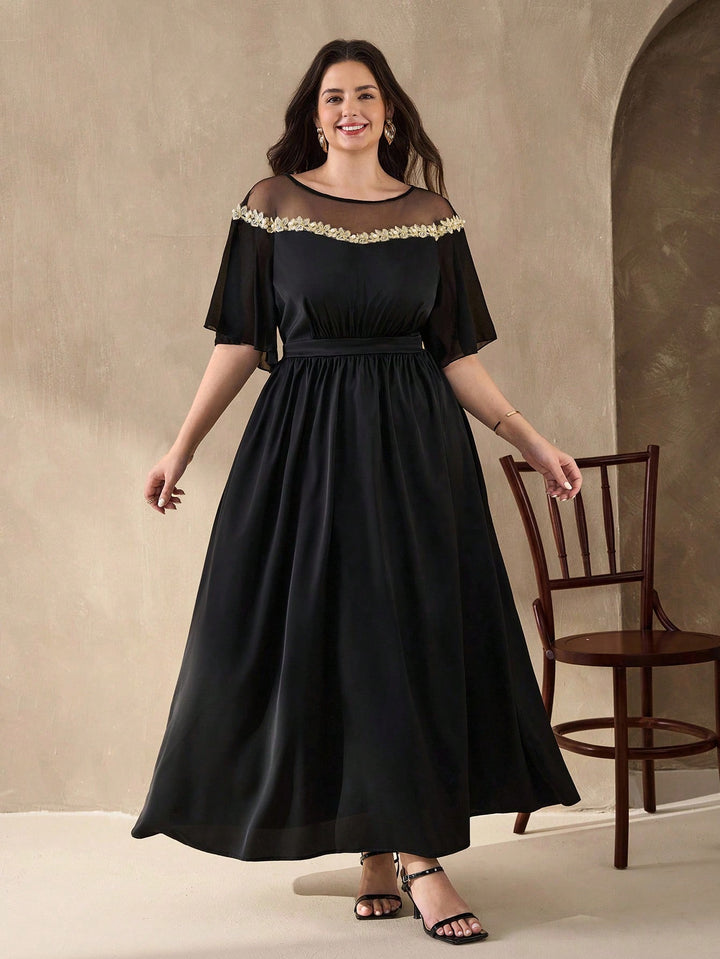 Rochie maxi SHEIN, negru