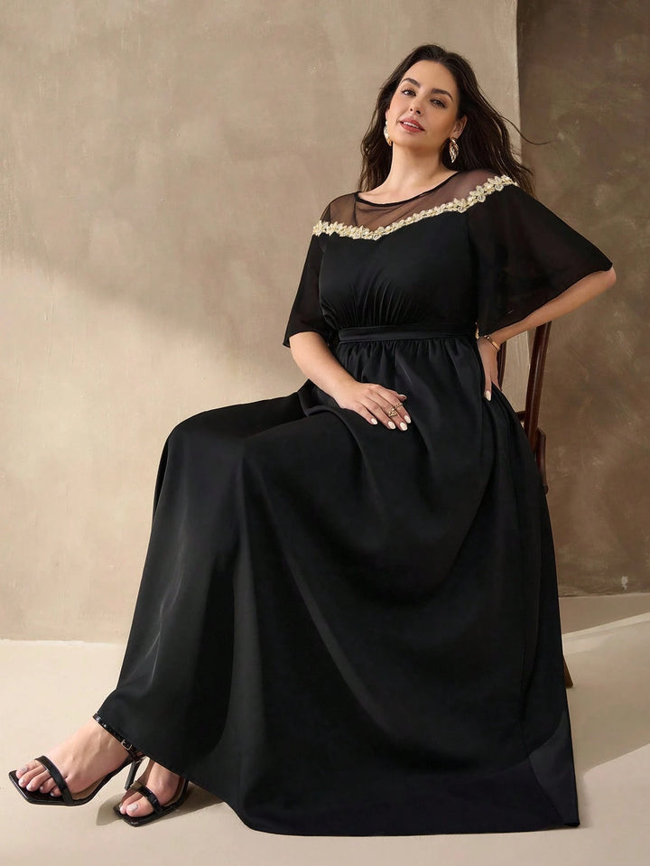 Rochie maxi SHEIN, negru