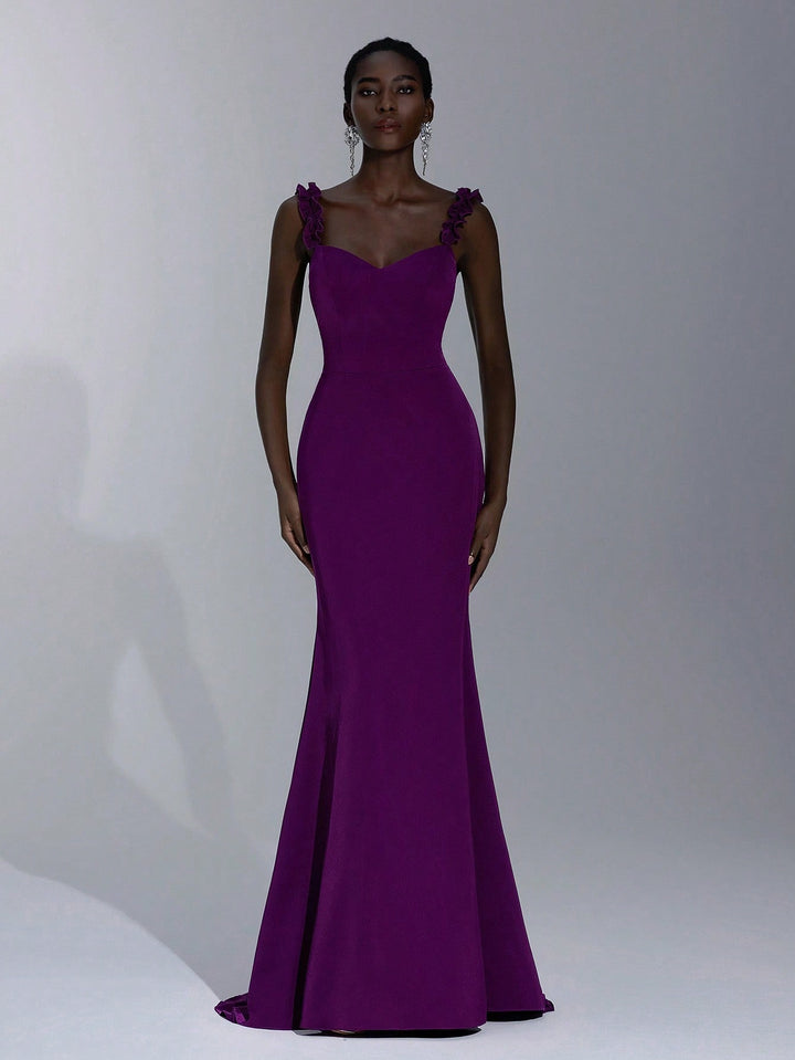 Rochie de ocazie SHEIN, mov