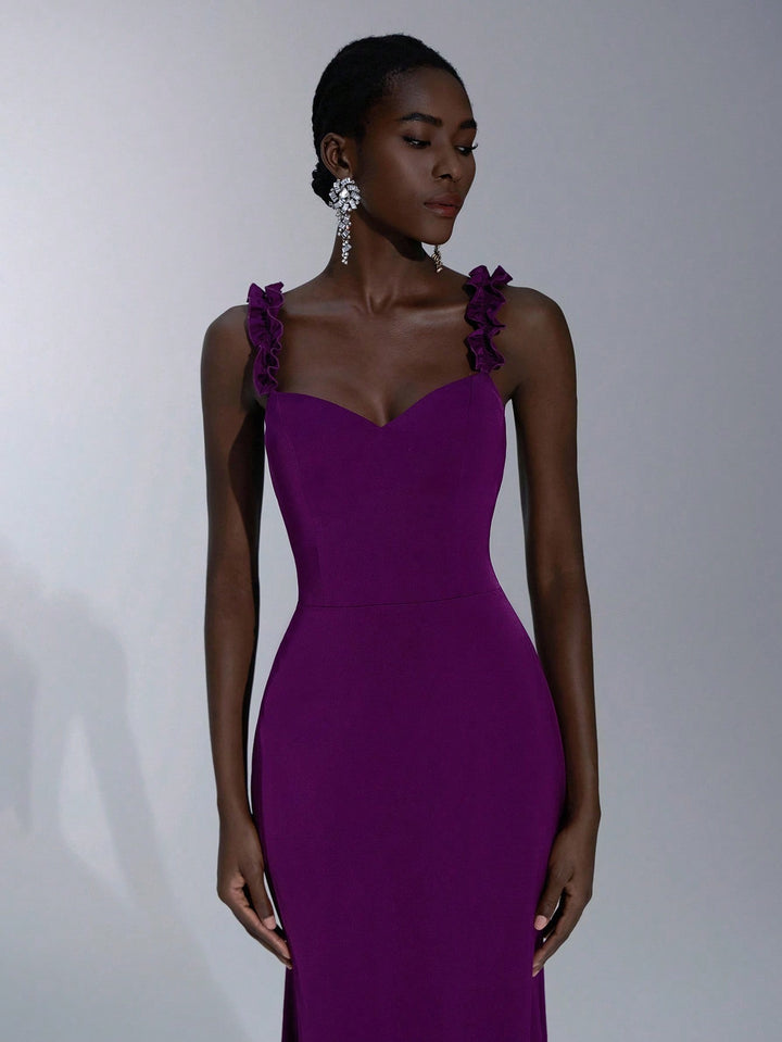 Rochie de ocazie SHEIN, mov