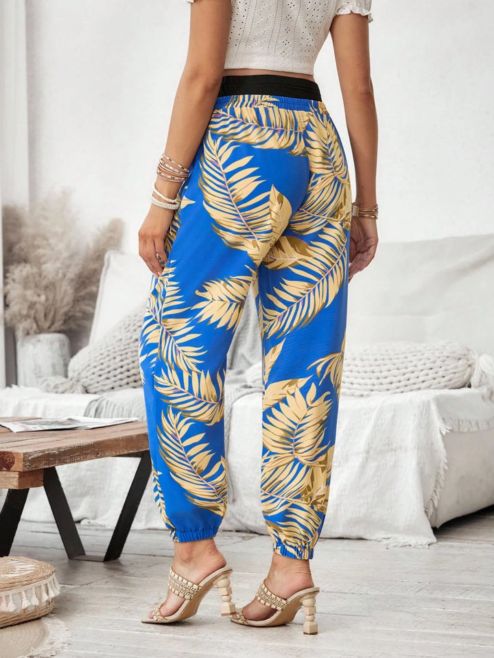 Pantaloni SHEIN, albastru