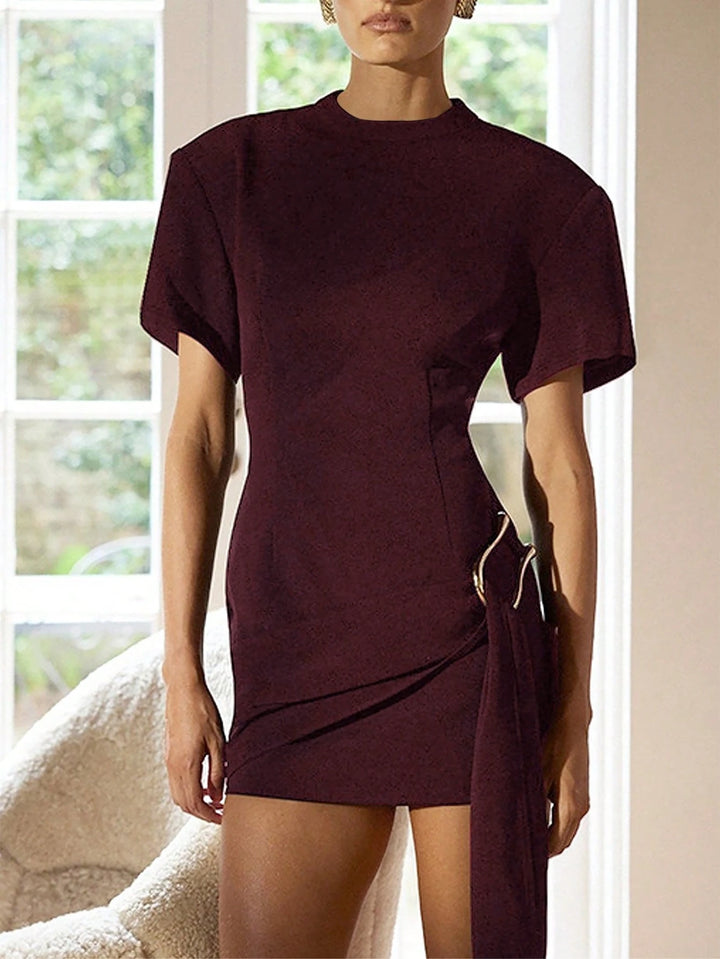 Rochie mini SHEIN, vișiniu