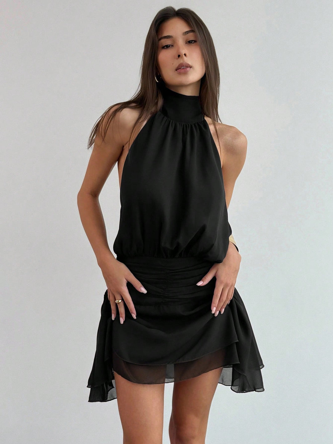 Rochie mini SHEIN, negru