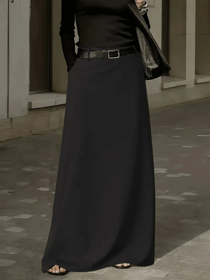Fustă maxi SHEIN, negru