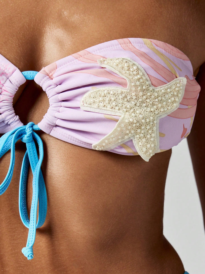 Set bikini SHEIN, mix culori