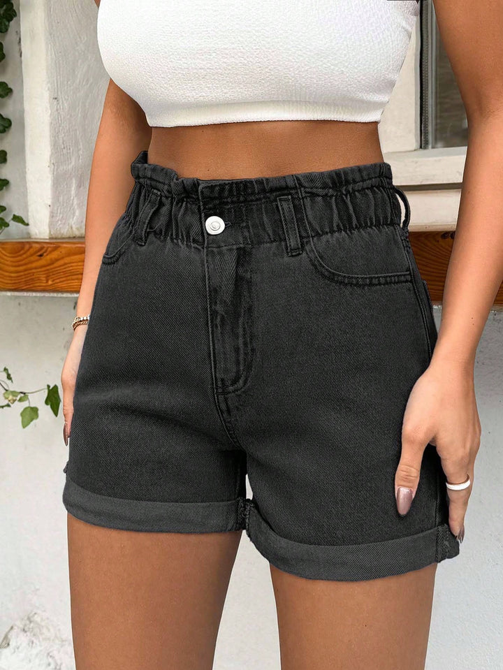 Pantaloni scurți SHEIN, gri