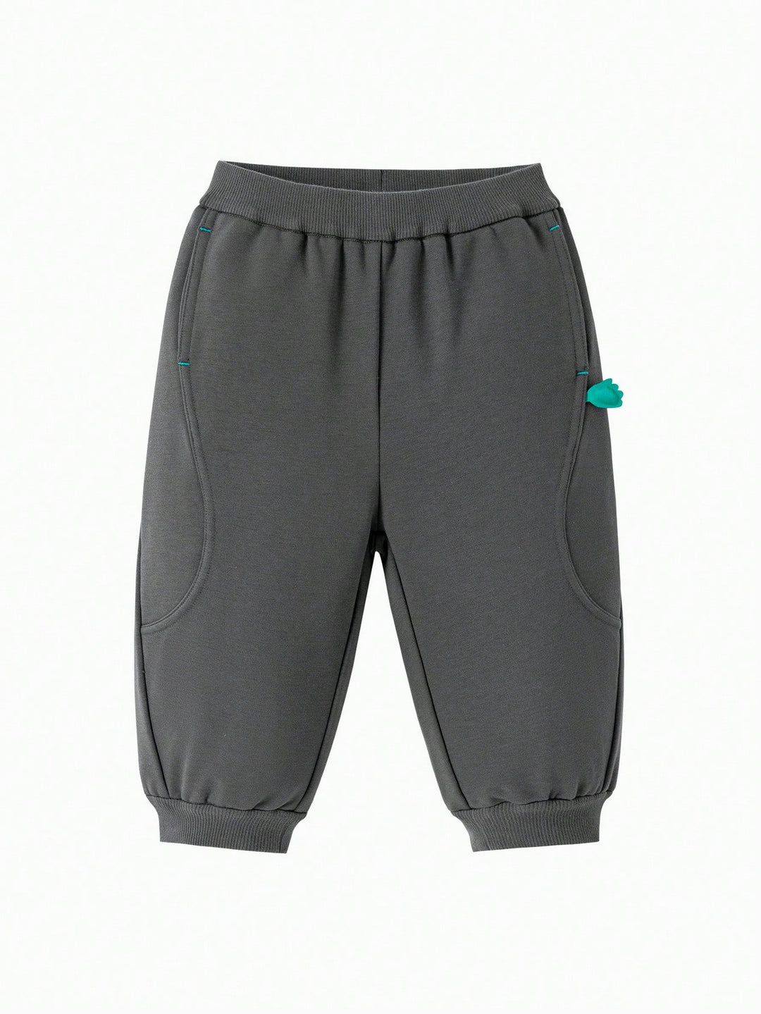 Pantaloni sport pentru copii SHEIN, gri