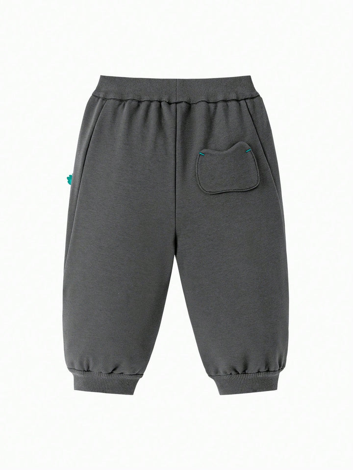 Pantaloni sport pentru copii SHEIN, gri