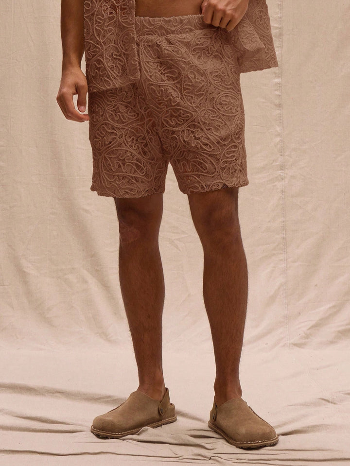 Pantaloni scurti Shein,maro