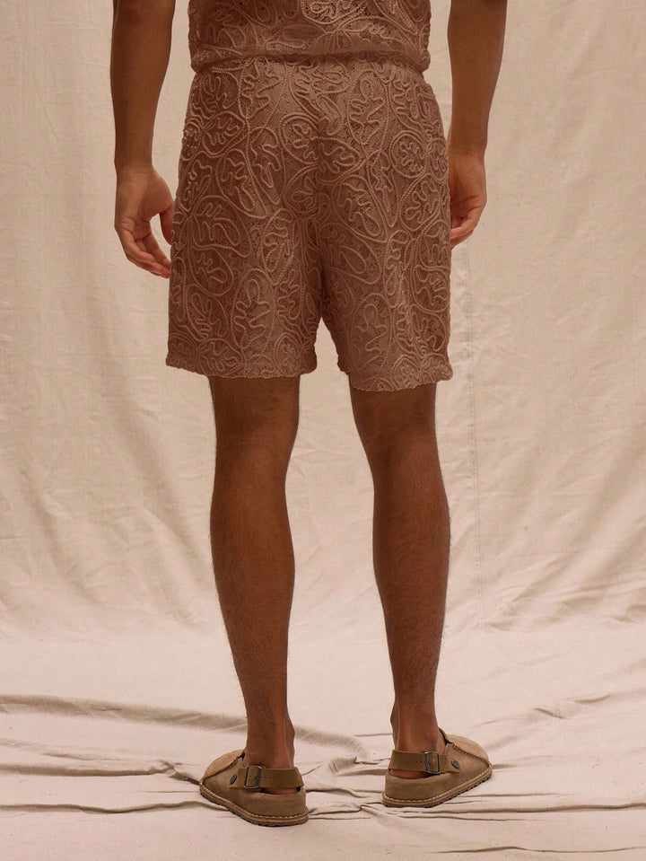 Pantaloni scurti Shein,maro