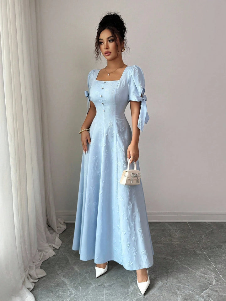 Rochie maxi SHEIN, albastru