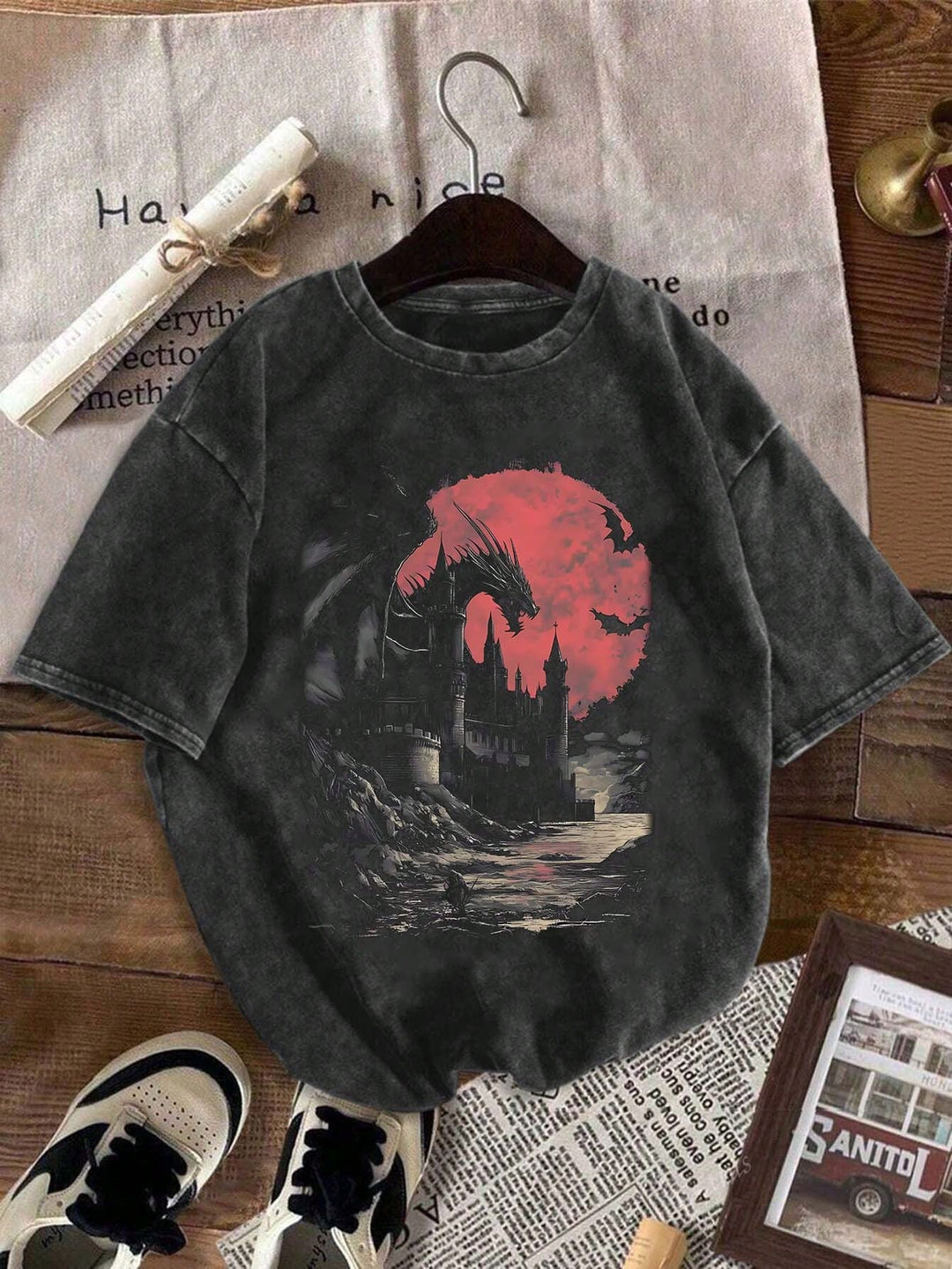 Tricou SHEIN, gri