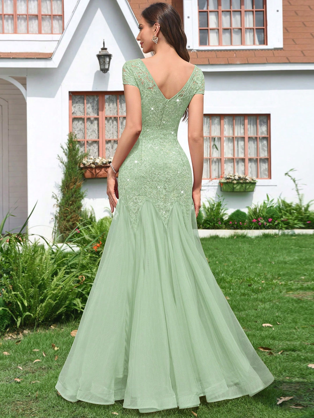 Rochie SHEIN, verde
