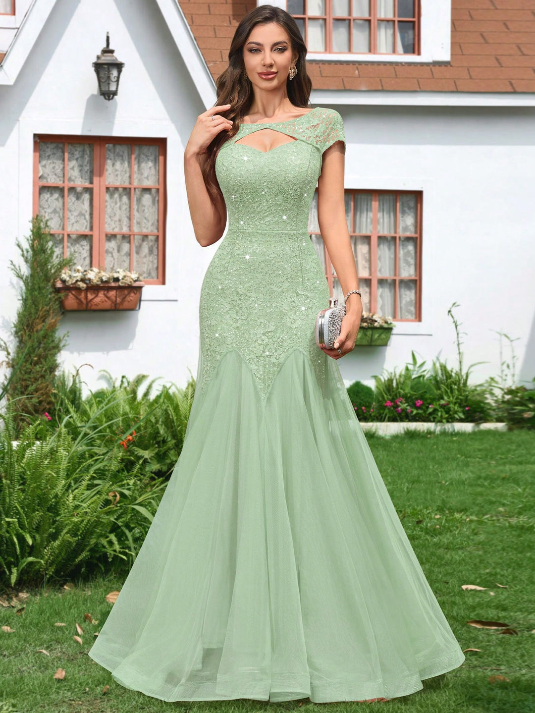Rochie SHEIN, verde