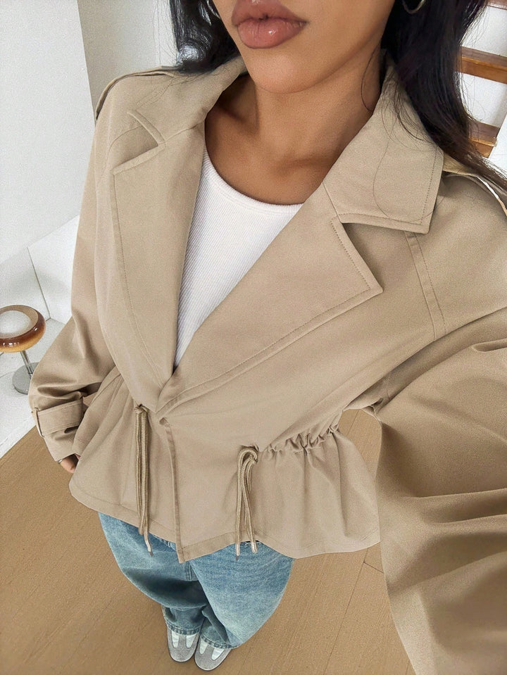 Trench SHEIN, kaki