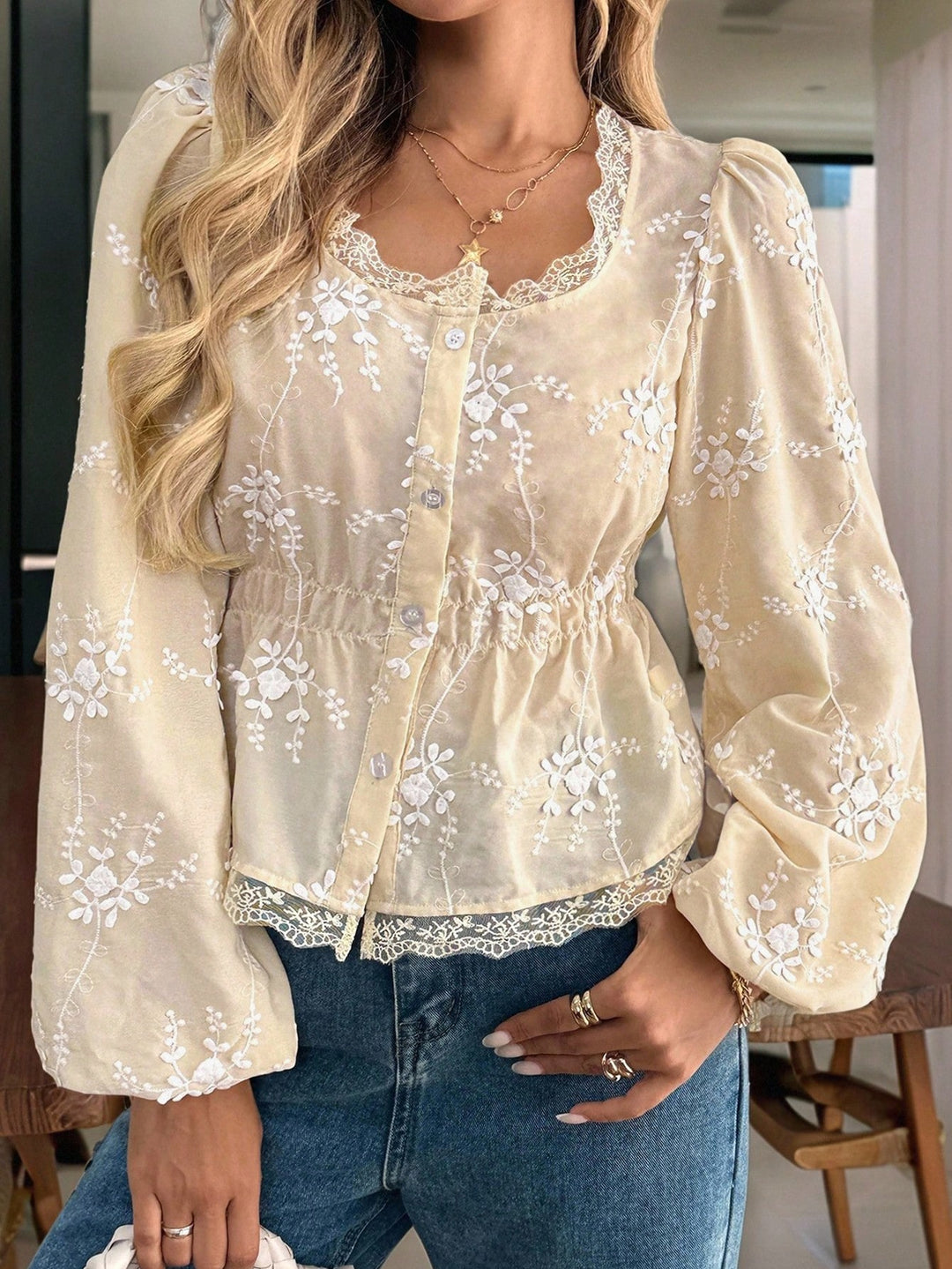 Top SHEIN, portocaliu
