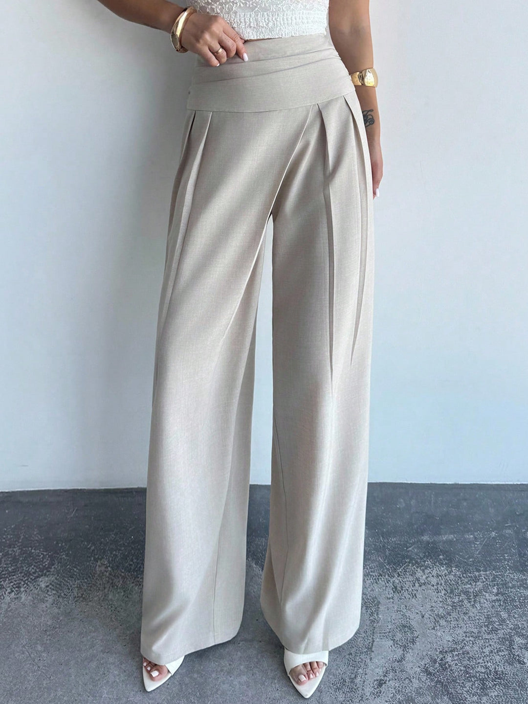 Pantaloni SHEIN, bej