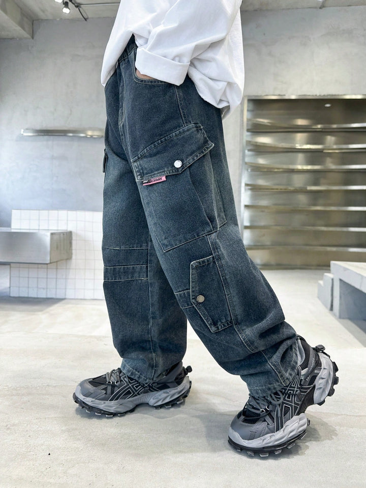 Jeans SHEIN, albastru