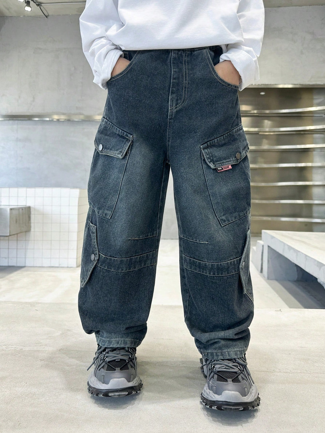 Jeans SHEIN, albastru