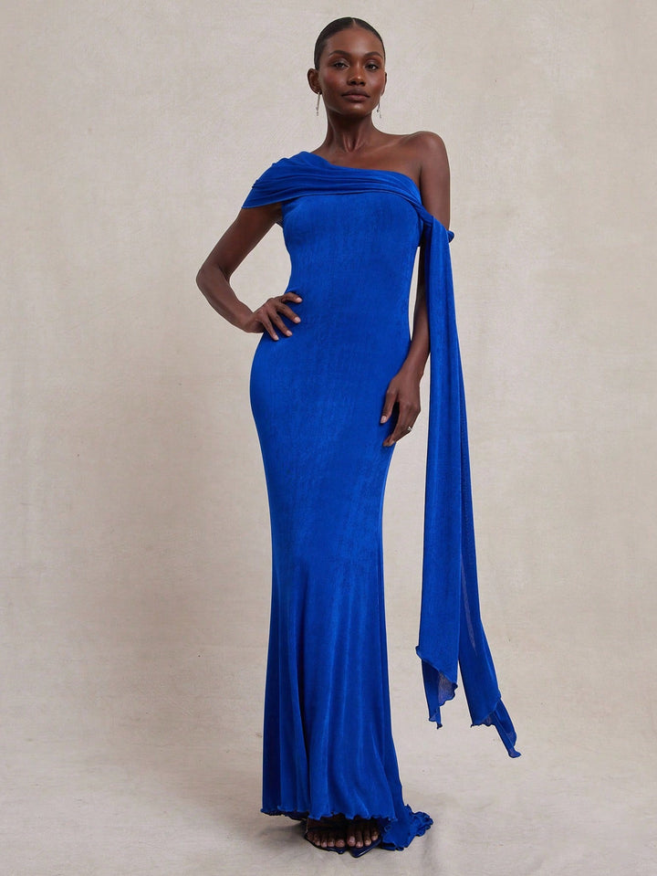 Rochie maxi SHEIN, albastru