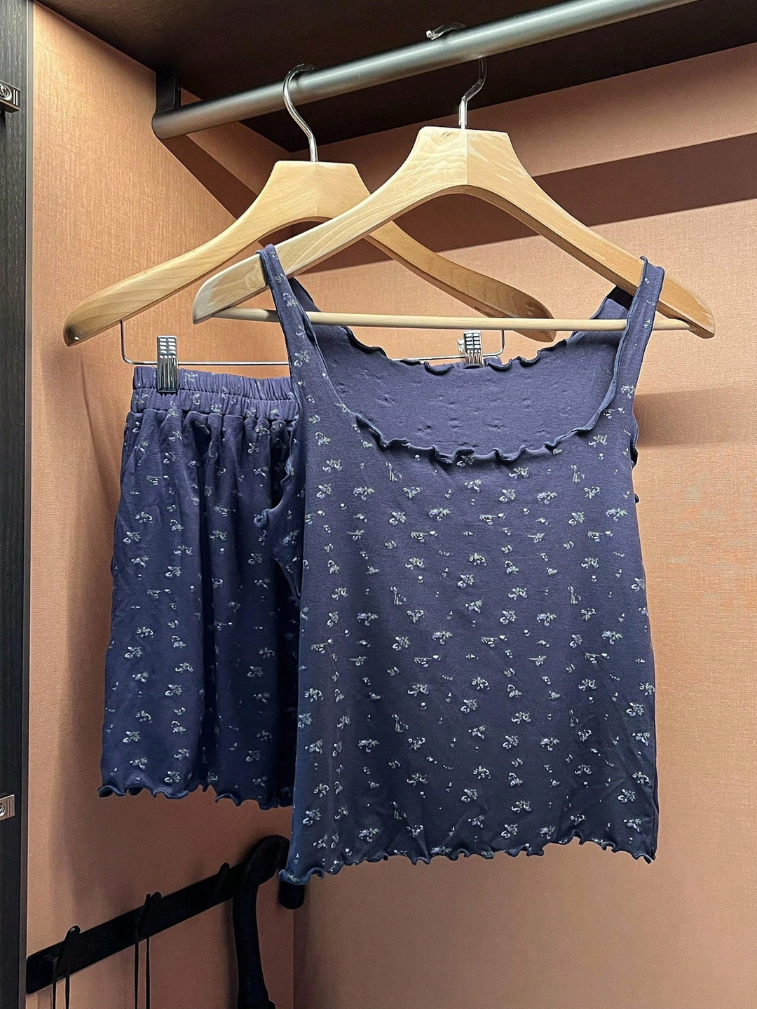 Pijama SHEIN, albastru