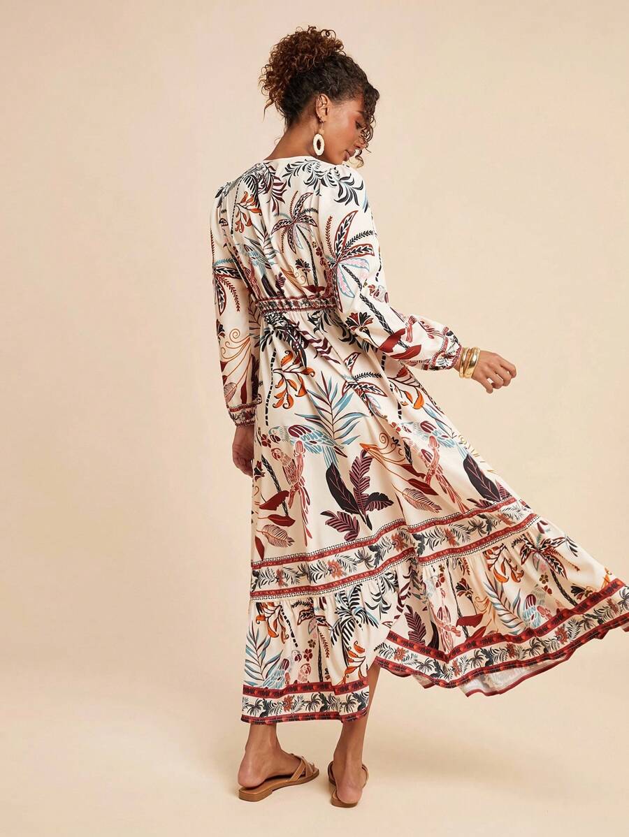 Rochie maxi SHEIN, mix culori