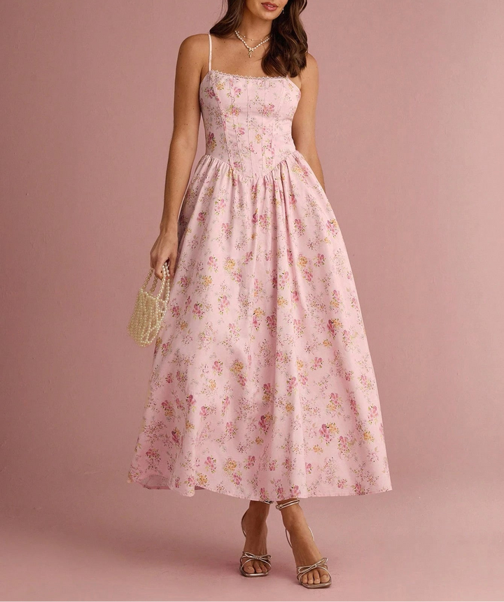 Rochie maxi Shein, roz