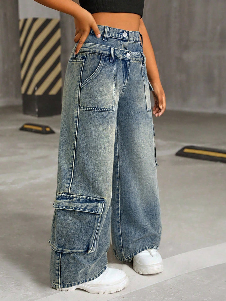 Jeans SHEIN, albastru