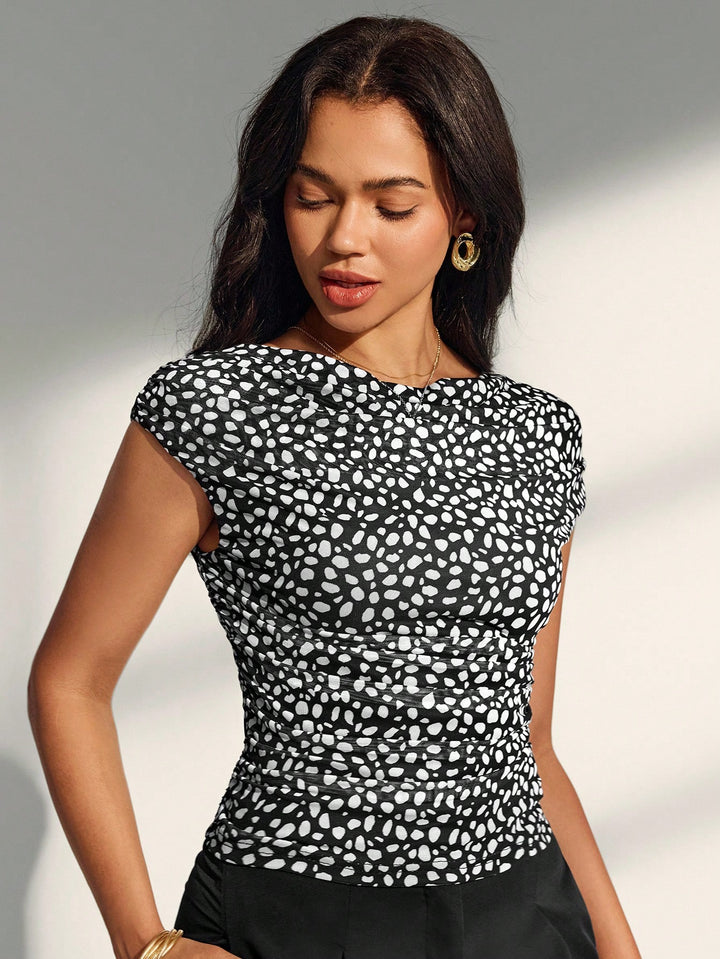 Top SHEIN, negru