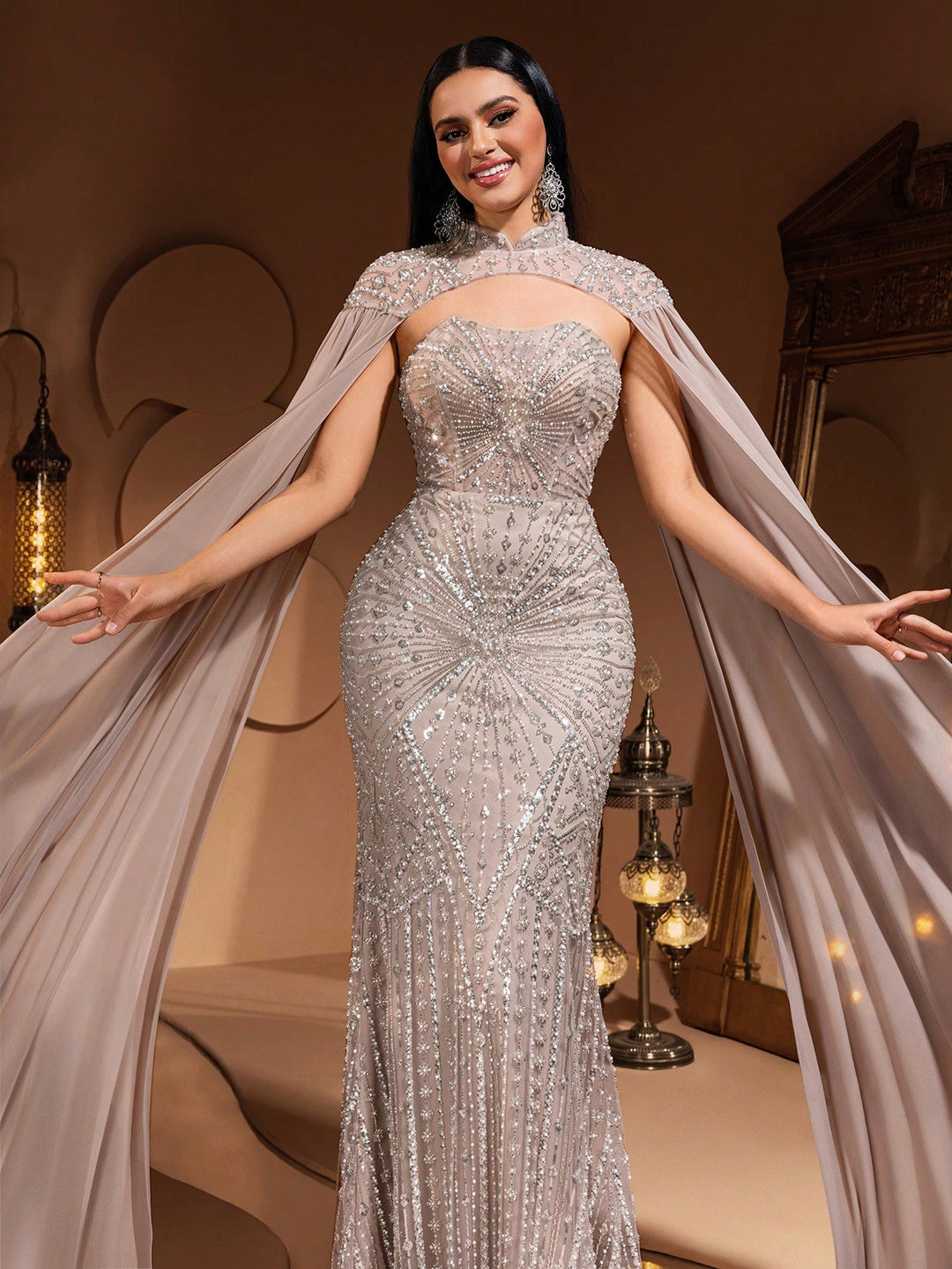 Rochie SHEIN, portocaliu