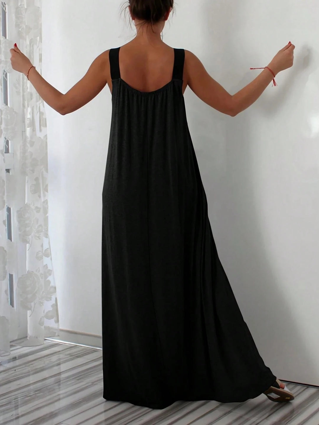 Rochie maxi SHEIN, negru