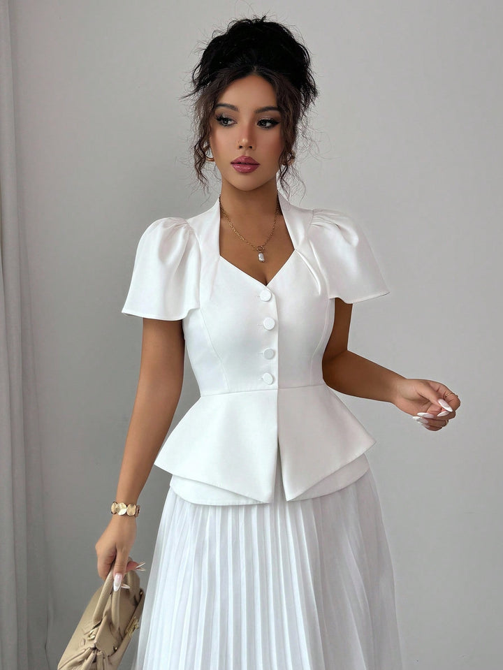 Bluza SHEIN, alb