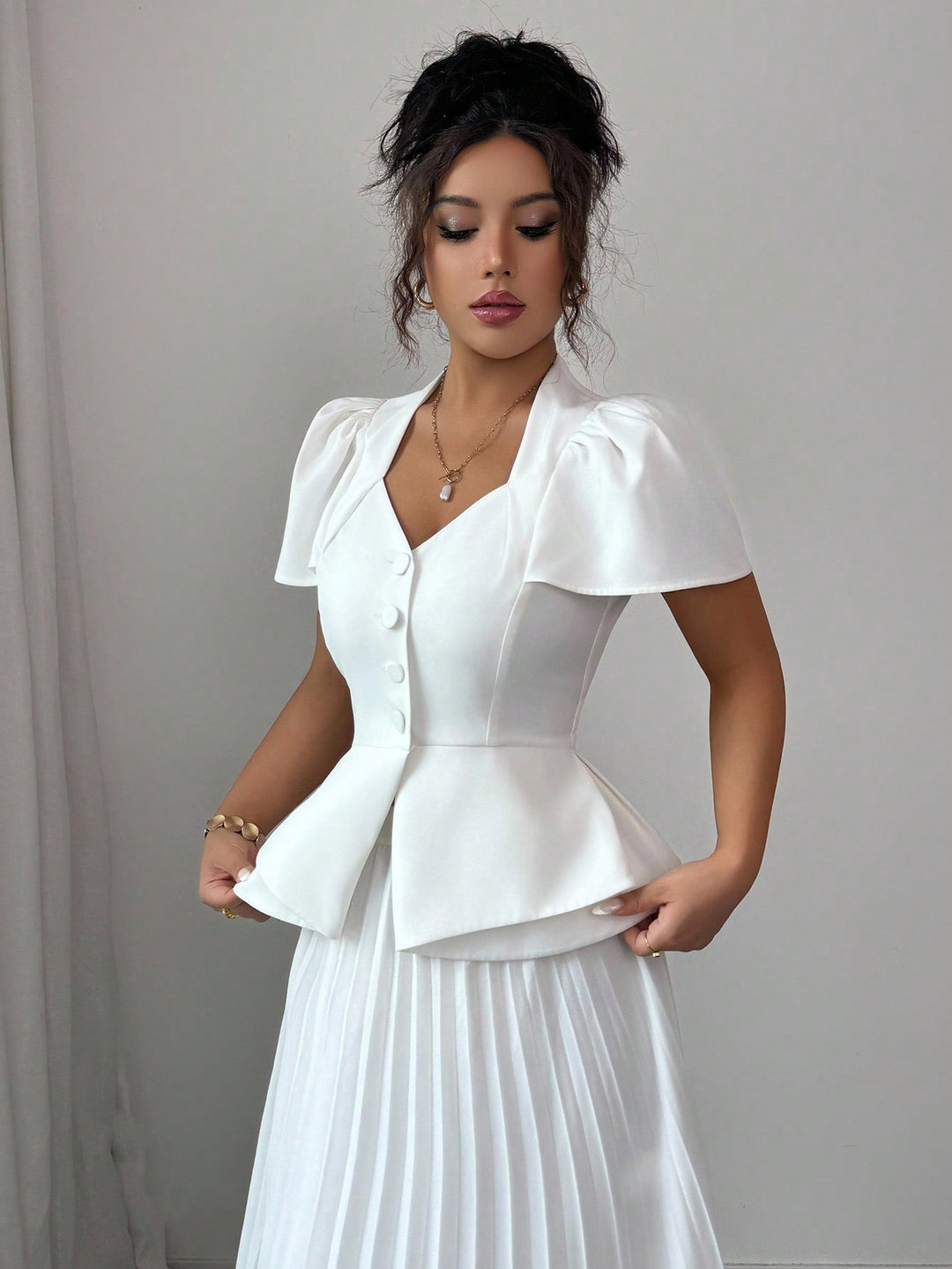 Bluza SHEIN, alb
