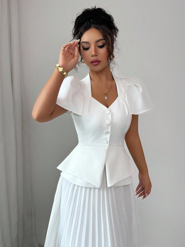 Bluza SHEIN, alb
