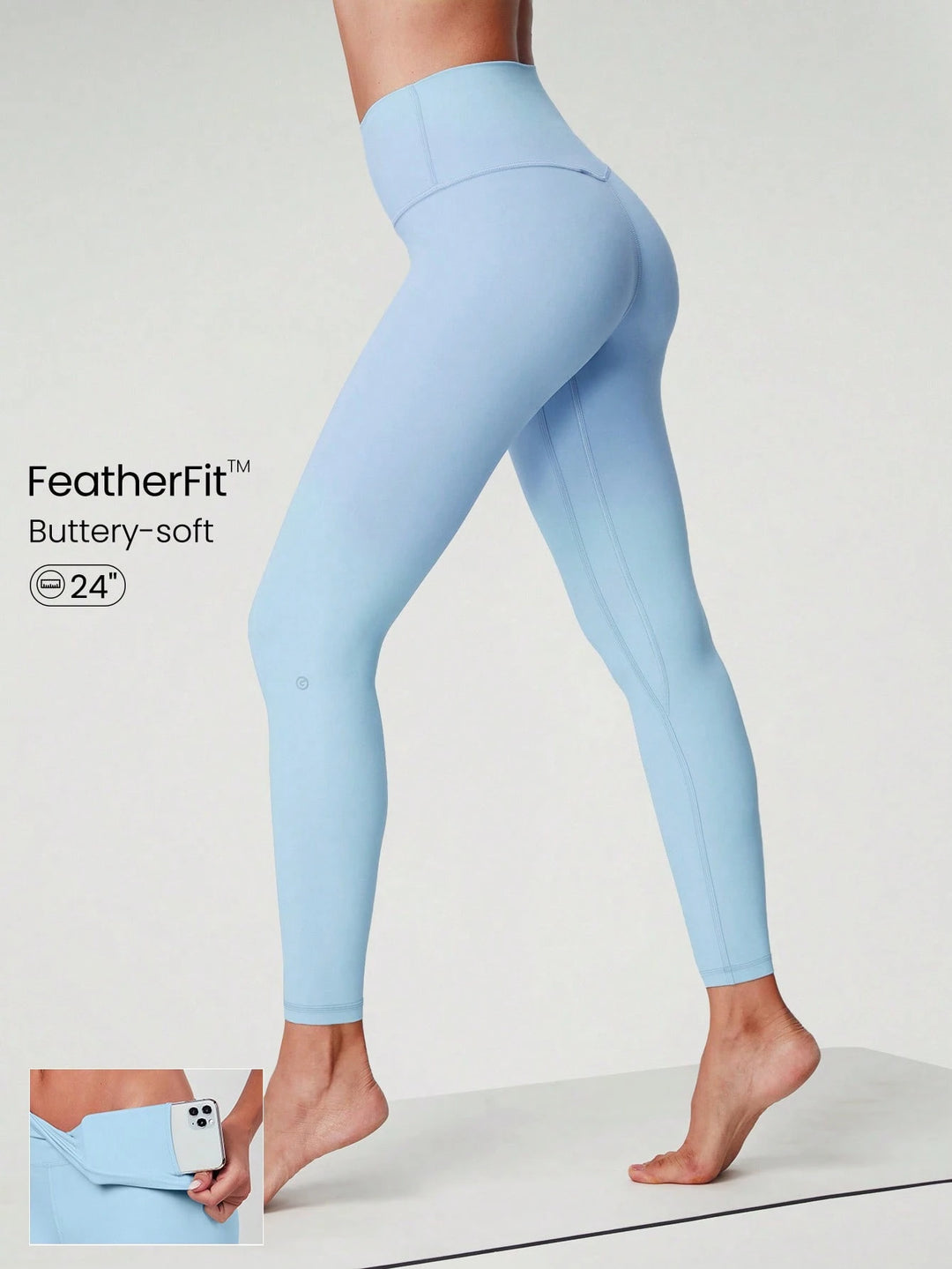 SHEIN Leggings, kék