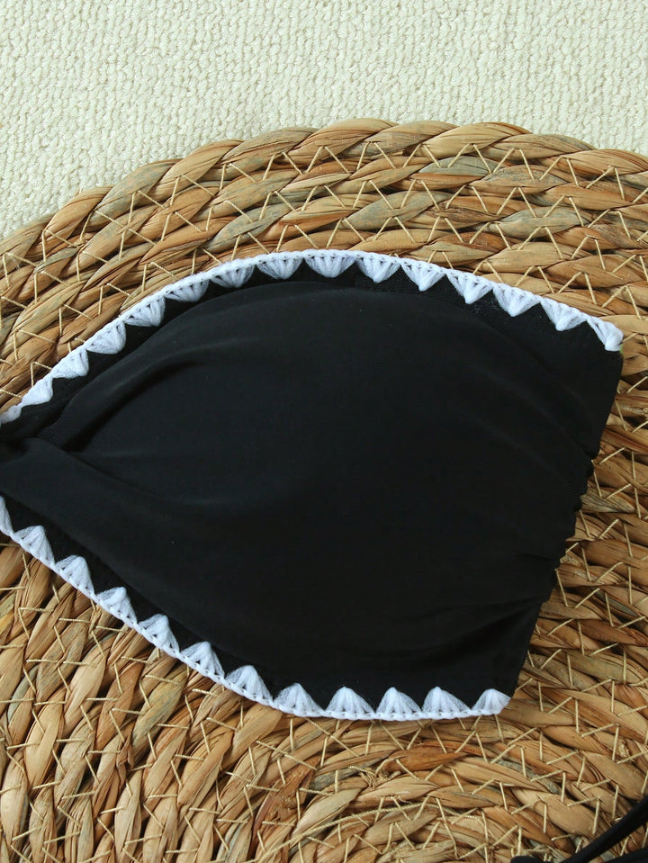 Costum de baie SHEIN, negru