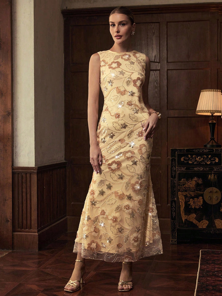 Rochie maxi SHEIN, roz