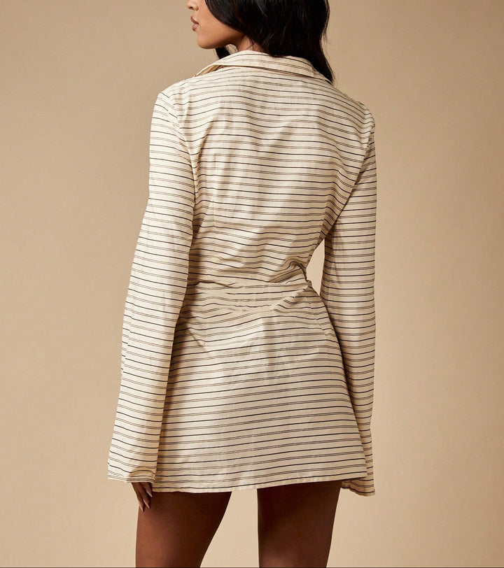Rochie mini Missguided by Shein, bej