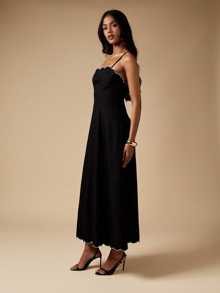 Rochie maxi SHEIN, negru