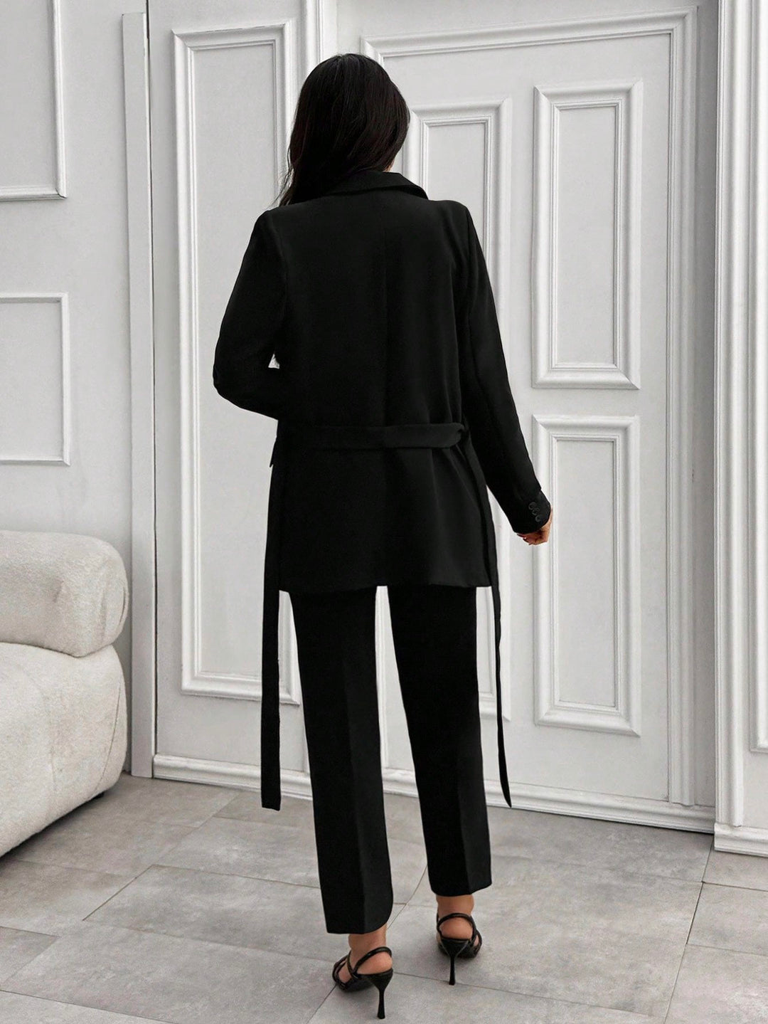 Costum SHEIN, negru