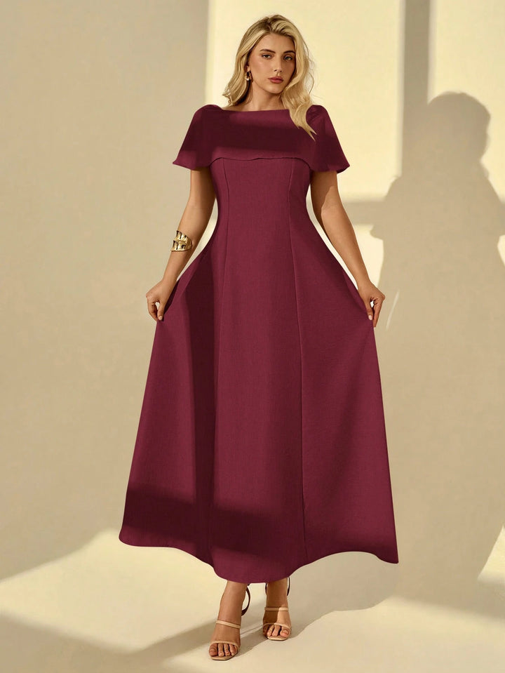 Rochie maxi SHEIN, vișiniu