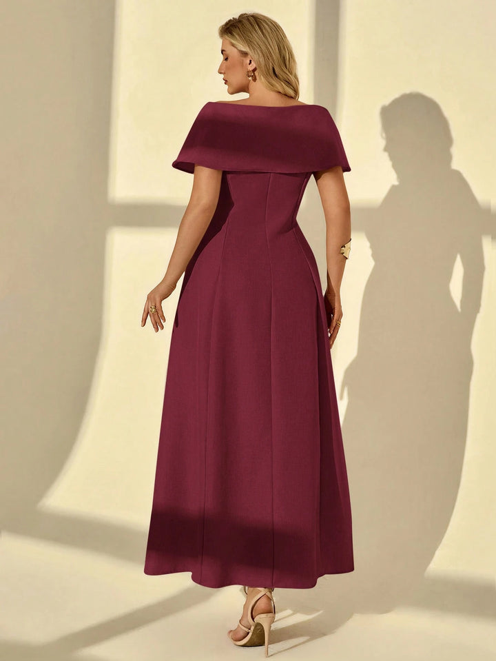 Rochie maxi SHEIN, vișiniu